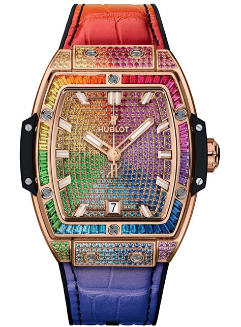 hublot spirit of big bang sapphire rainbow|spirit of big bang 32mm.